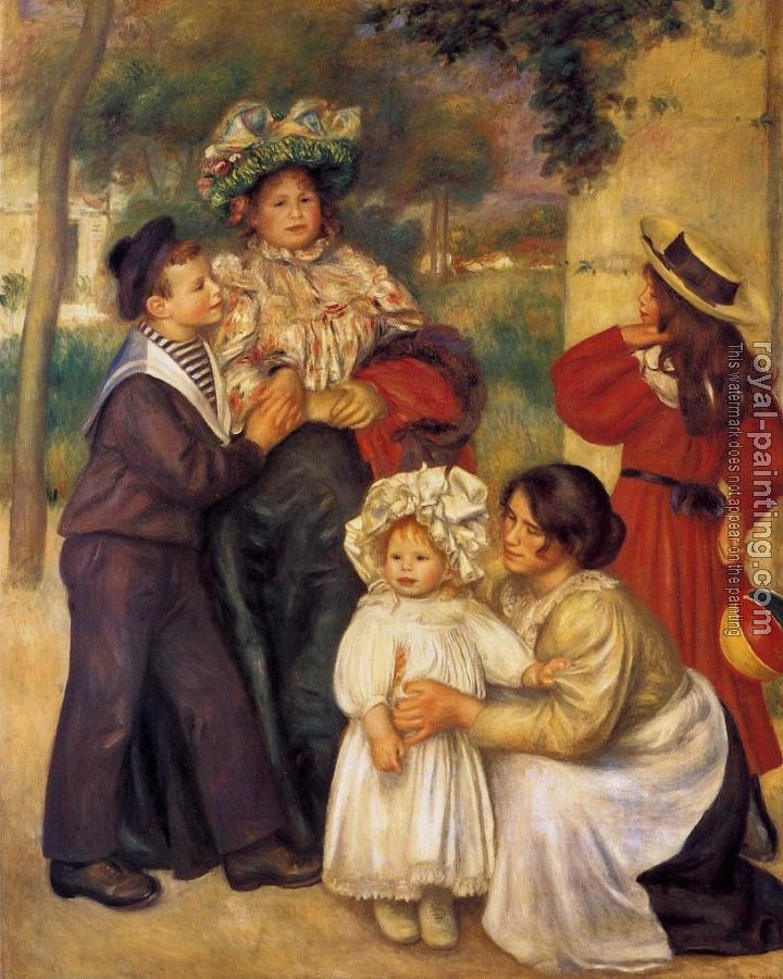 Pierre Auguste Renoir : The Artist's Family